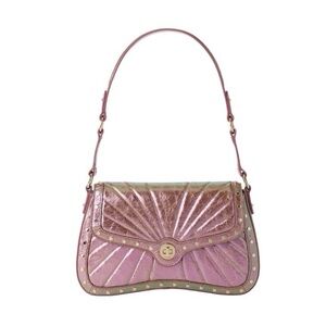 Brahmin Rose gold Nerida Electrona in Pink and Gold Women's Bag